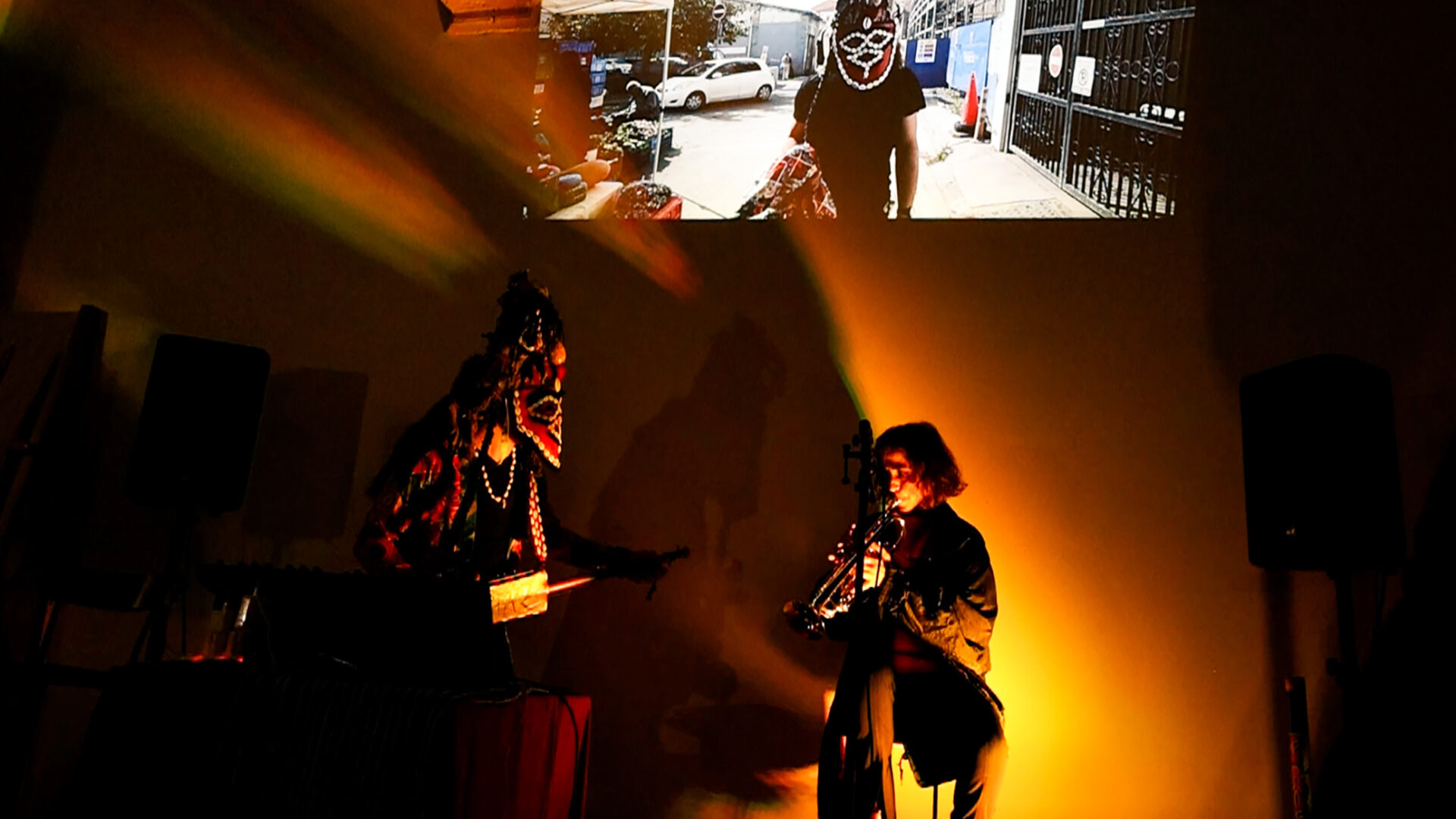 Mohamed Ben Slama and Sithabile Mlotshwa in residence at D6:EU and Larnaka2030